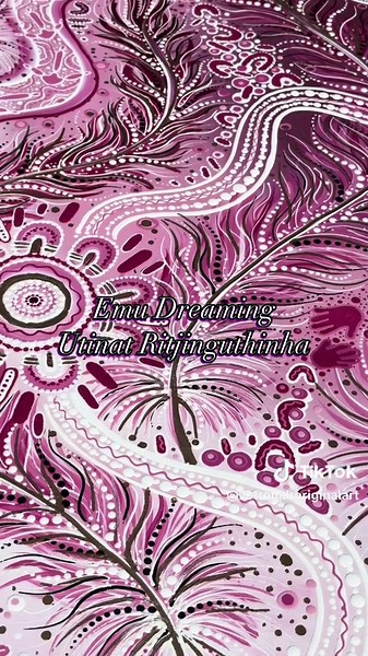 Emu Feather Dreaming: A Tribute to Indigenous Art