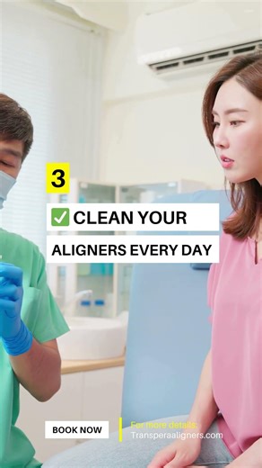 Top 4 Rules to Get a Perfect Smile with Clear Aligners 😁 #clearaligners #smilemakeover #dentist