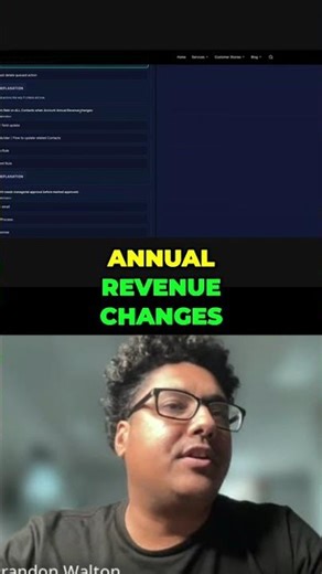 Update Contact Fields When Account Revenue Changes #shorts