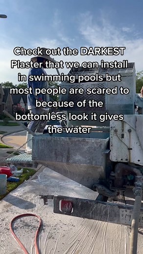 Black Pool Plaster: The Darkest Solution for Your Swimming Pool