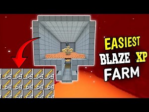 Automatic Blaze Spawner XP Farm Tutorial for Minecraft 1.21 Bedrock & Java Edition