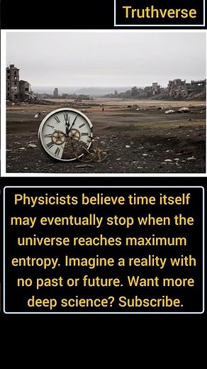 Time Will Eventually STOP — Scientists Confirm #DeepScience #space #nasa