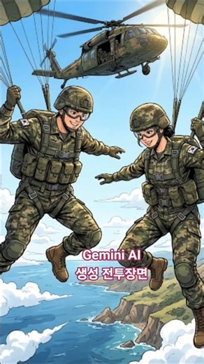 The Sound of Slience 전투 AI Image created by Gemini