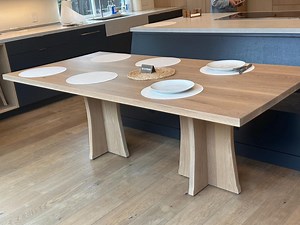 White Oak Dining Table - Roma II - Etsy