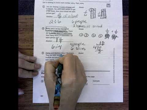 Everyday Math 5th Grade Homelinks Chapter 3 Lesson 1