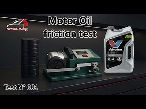 Engine Oil Friction Test #1: Valvoline 🟥🟦 Synpower ⬛️ 5W40 A3/B4