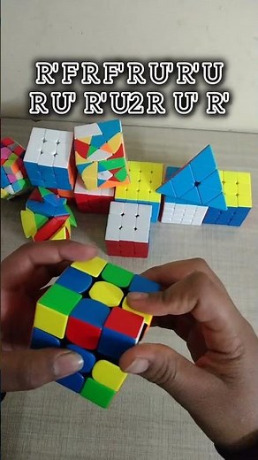 Try this Rotationless algorithm 🤯 | Speedcubing | How to solve a Rubik's cube | F2L #shorts #cubing