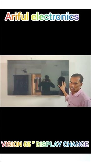 VISION 55 " Display Replacement #ledpanelrepair #ledtvdisplayrepair #VISIONLEDTV
