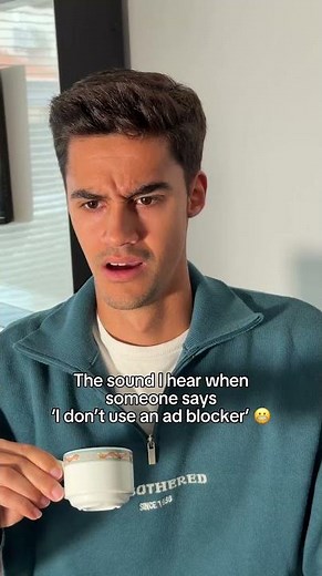 The sound of scrolling without an ad blocker. 🔊