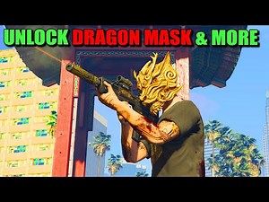 How To Unlock The New Dragon Mask & Lunar Clothing - Best Dragon Outfit | GTA 5 Online