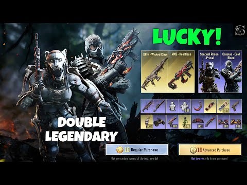 I Got Luck in Primeval Wetland Remix Draw in COD MOBILE | Double Legendary Draw CODM