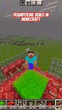 How To Build Trampoline In Minecraft#minecraft#tutorial#builds#gaming#shorts#shortfeed @FIREBOY-95