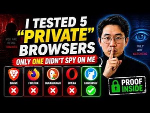 I Tested 5 "Private" Browsers — Only ONE Didn't Spy on Me