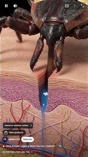 What Happens When a Tick Bites? GROSS!