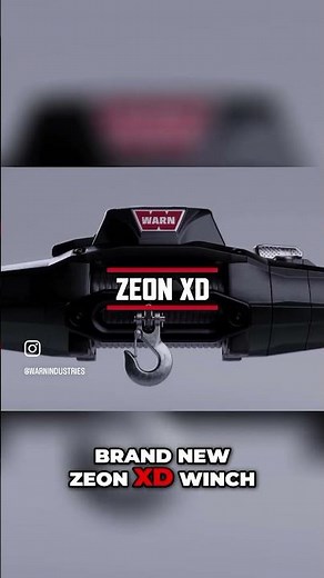 🚨Dive into the all-new ZEON XD winch! Uncompromising performance & design. ⚙️💪 #WARN