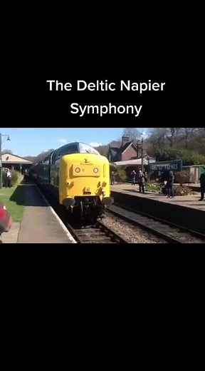 The Deltic Napier Symphony - Diesel Locomotive Engine Sound