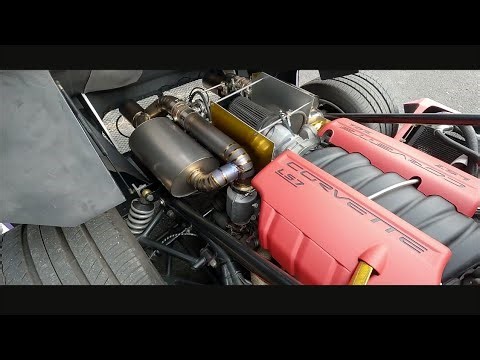 [Ultima GTR] Special Titanium Exhaust installed!! [LS7 sound]