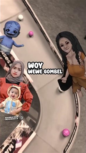 Moana Jadi Anak Wewe Gombel??!!! | MRI #Shorts