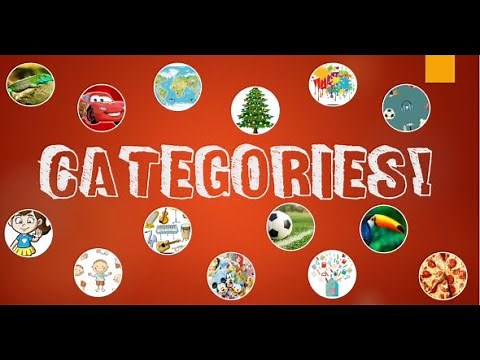 Categories game!