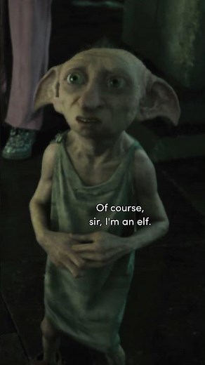 Dobby meets Luna #HarryPotter #Dobby #LunaLovegood