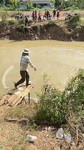 58K views · 1.3K reactions | Incredible cast net throwing to catch fish | Nimit Village | Facebook