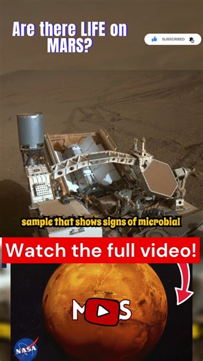 Did NASA discover life on Mars? Part 2 #mars #nasa #universe #spacex #planets