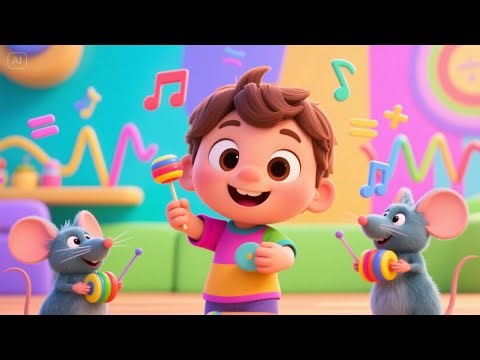 Squeaky Mice Band – Let’s Sing Eek Eek! | Funny Animal Song for Kids | Squeak, Play & Make Noise!