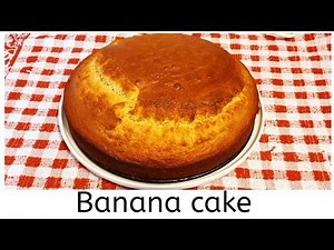 HOW TO MAKE BANANA CAKE: THE MOST FLUFFY AND EASY RECIPE EVER.