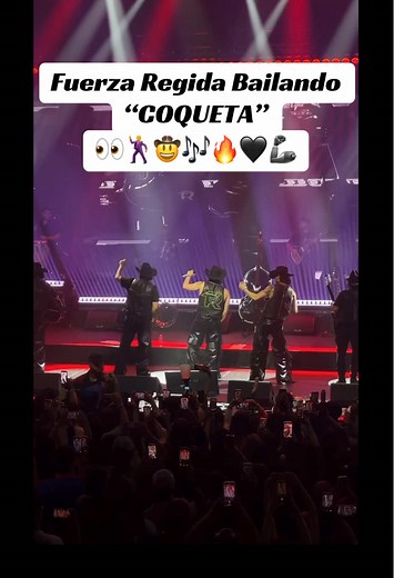 Fuerza Regida Live Performance of 'COQUETA'