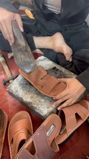 Shoes making process #handmade #cuttingskills #shoemaking #footwear #youtubeshorts #shorts #trend #