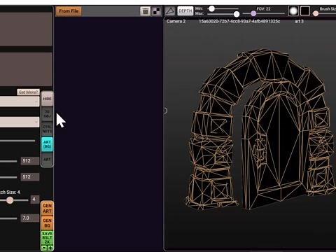 [StableProjectorz v 1.0] 使用AI给建模上色 (教程)