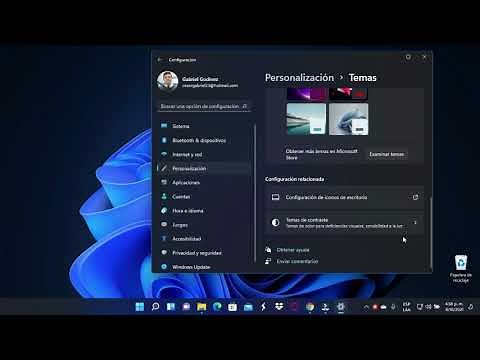 Cambiar color de Tema en Windows 11