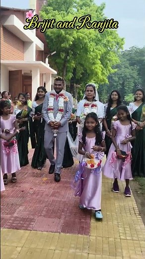 Church Marriage Ceremony 💍 | Brijit ❤️ Ranjita Wedding | Full Christian Wedding Video | Abtworld