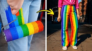 Mode arc-en-ciel : DIY pour un style joyeux!🌈✨