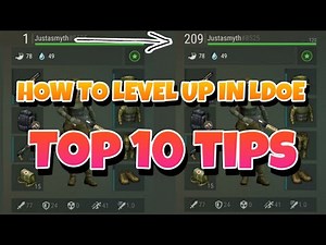 HOW TO LEVEL UP FAST IN LDOE | LAST DAY ON EARTH : SURVIVAL.