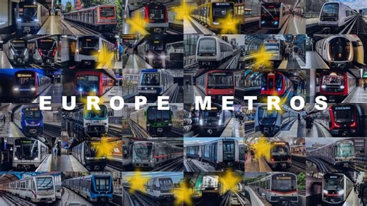 🇪🇺 All the Metros in Europe (2025) [4K] | Nathan Davidowicz