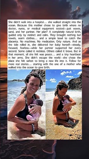 Mother Who Gave Birth in the Sea