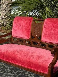 SOLD LOCALLY!!! Antique Eastlake Victorian Settee - Etsy