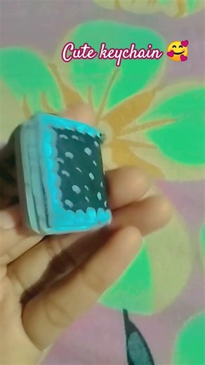 handmade mini book keychain 🥰😍😘