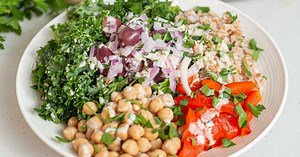 Mediterranean Farro Bowls