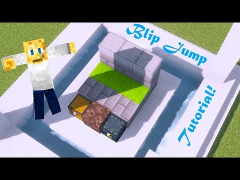 Minecraft Blip Jump Tutorial | The Most Difficult 1.8 Hypixel Housing Parkour Jump