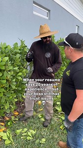 Resume says veteran… boss says ‘we’ll see’ 😂 #theblacksheeplawn #lawncarecommunity #lawnbusiness #lawnmaintenance #lawnservice #lawncare #lawncareservice | The Black Sheep Lawn Service