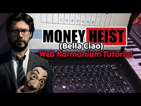 Money Heist (Bella Ciao) - Web Harmonium Tutorial