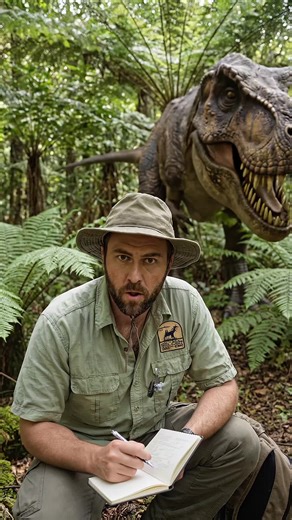 Le T-Rex, le roi des dinosaures et papa poule !