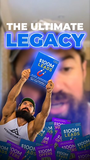 15 reactions | The Ultimate Legacy | Alex Hormozi | Facebook