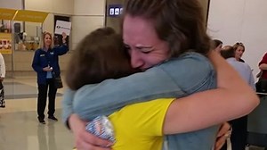 60K views · 572 reactions | It's been years since this woman and her sister have seen each other. It's also her sister's for time in America! Their reunion will put a smile on your face! | Rumble | Facebook