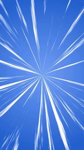 Animated speed lines with blue background