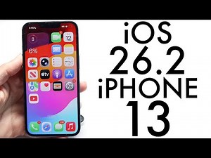 iOS 26.2 On iPhone 13! (Review)