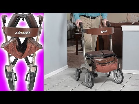 Drive Medical Nitro DLX Euro Style Walker Rollator