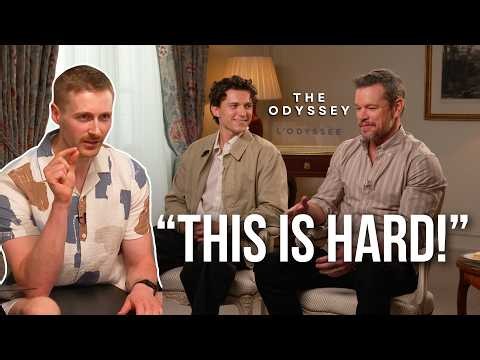 Matt Damon on the ONE Time Nolan Lost His Cool [The Odyssey Interview]